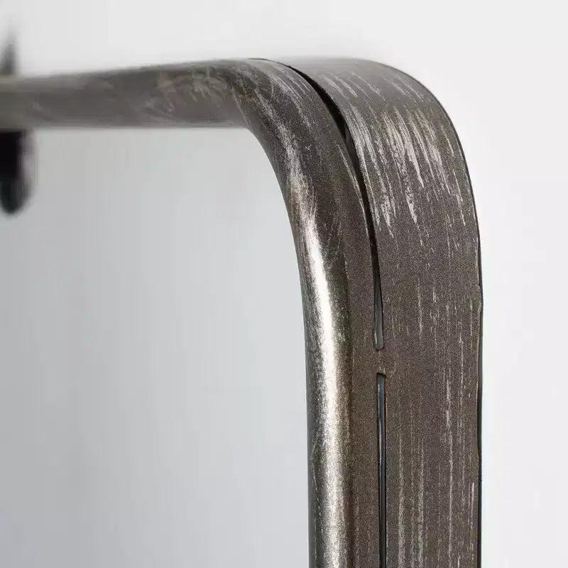 Specchio da parete decorativo in metallo, finitura bronzo antico, 73,6 cm x 94 cm: Rettangolare, nessun assemblaggio richiesto, include accessori di montaggio