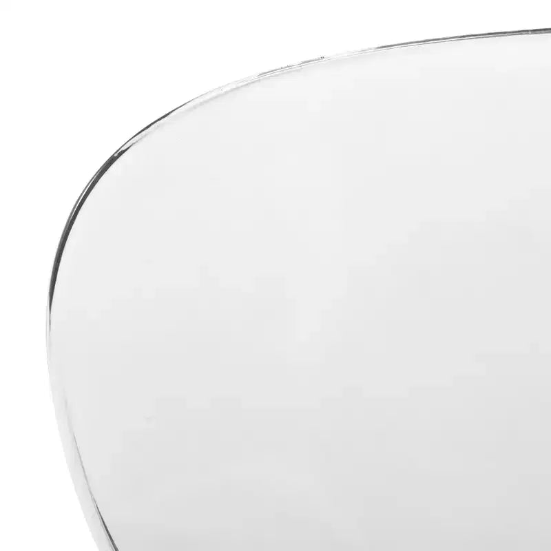 Set da Pranzo 5 Pezzi Bianco - Tavolo Rotondo e 4 Sedie da Pranzo Ergonomiche in Plastica