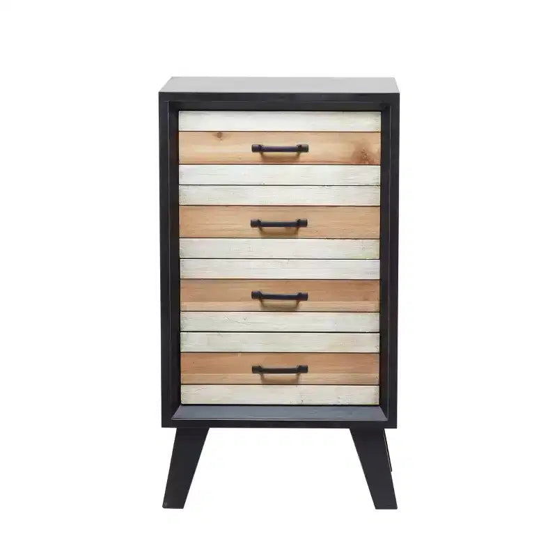 Modern Mdf Cabinet Black - Olivia & May